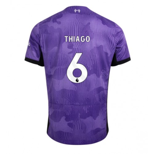 Moški Nogometni dresi Liverpool Thiago Alcantara #6 Tretji 2023-24 Kratek Rokav